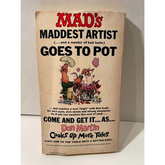 Vintage MAD Books Lot- Voodoo Mad, Questionable Mad, Don Martin Cooks Up More Ta - Picture 9 of 11